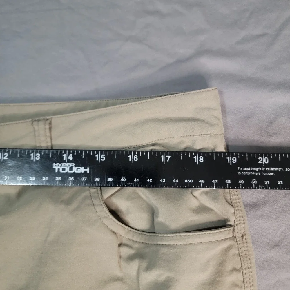 Merrell Hiking Pants Men's 36x32 Khaki Pockets Articulated Knees Outdoors
